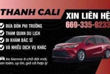 Taxi An Toàn – Đúng Giờ – Giá Rẻ tại San Jose & Khu Vực Lân Cận